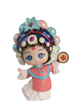 秦腔花旦盲盒摆件西安特产伴手礼