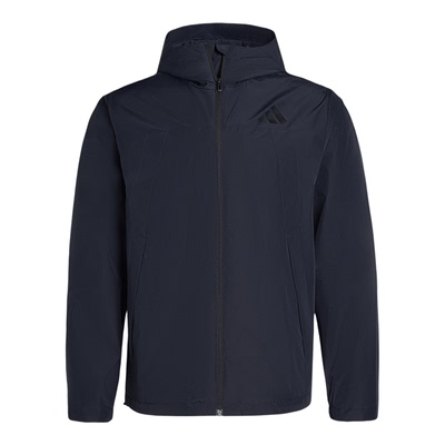 Adidas/阿迪达斯正品V WV JACKET男士连帽拒水运动梭织外套IB7053