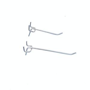 包邮 三脚洞洞板挂钩 心形挂钩 苹果钩 铁质洞洞板挂钩 孔板挂钩