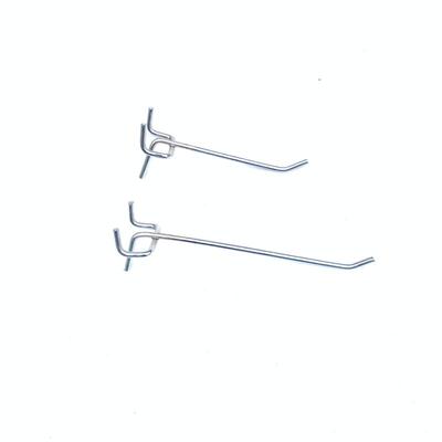 包邮三脚心形铁质孔板挂钩