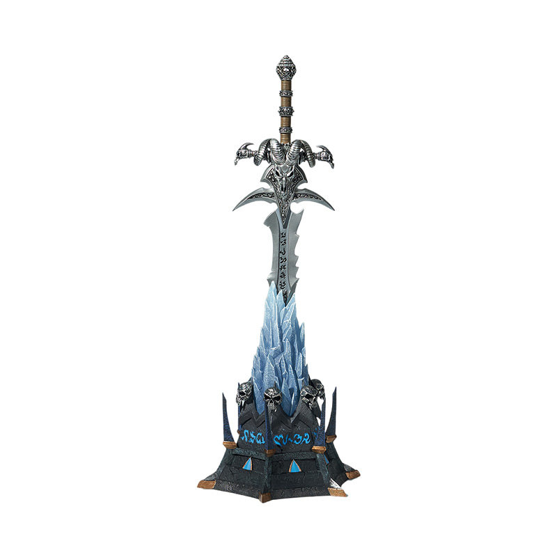 Blizzard暴雪游戏官方正版魔兽世界20周年款霜之哀伤金属复刻摆件