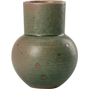 景德镇诧寂风复古粗陶小花瓶中式陶瓷客厅老陶罐花器插花装饰摆件