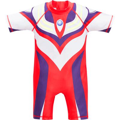 男童连体速干原纱防晒游泳衣A类