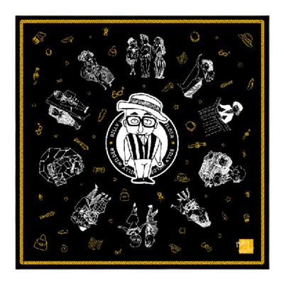 sfm大师系列比利桑蚕丝方巾