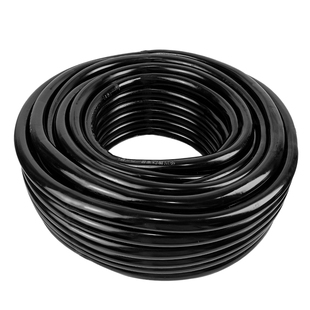 加厚华兴PVC黑色软胶管防冻防晒牛筋家用不打折花园浇花养鱼软管