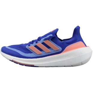ADIDAS 阿迪达斯 ULTRABOOST LIGHT 紫白橙 低帮运动跑鞋男HP3343