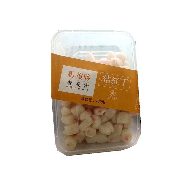 橘红丁马复胜桔红即食灯芯糕薄荷