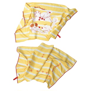 NotToday|小狗与海 游泳吸水速干浴巾运动健身成人儿童海边沙滩巾