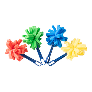 儿童海绵印章工具绘画涂鸦颜料套装幼儿园推荐滚筒刷绘画水粉笔启蒙拓印棒