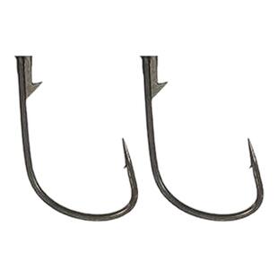 钨钢铅头钩坚固路亚钩宽钩门细钩条鲈鱼鳜鱼内德钩浮水虾面条虫钩