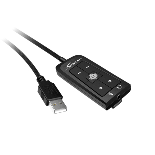 HyperX极度未知 灵音声卡 3.5mm转USB接口 飓风2耳机声卡 虚拟7.1