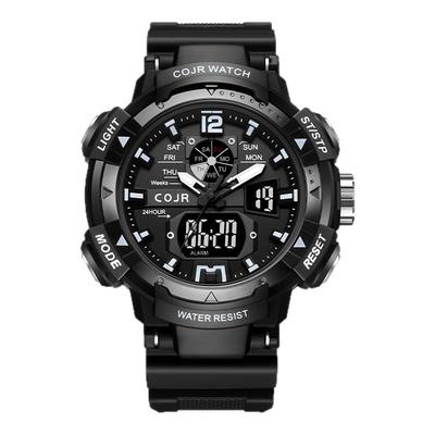 电子手表男款防水多功能运动