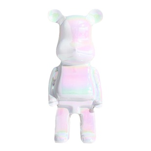 电镀陶瓷暴力熊储钱罐家居装饰创意摆件电视柜酒柜装饰品桌面摆件