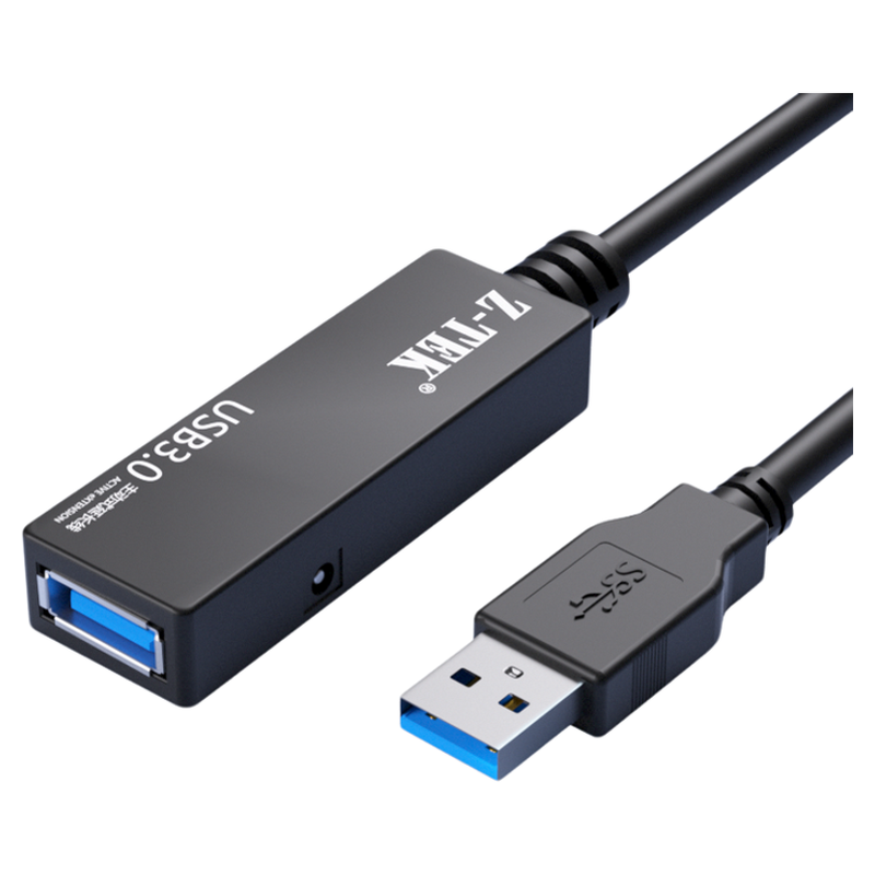Z-TEK力特usb3.0延长线带电源信号放大器视频会议摄像头监控直播