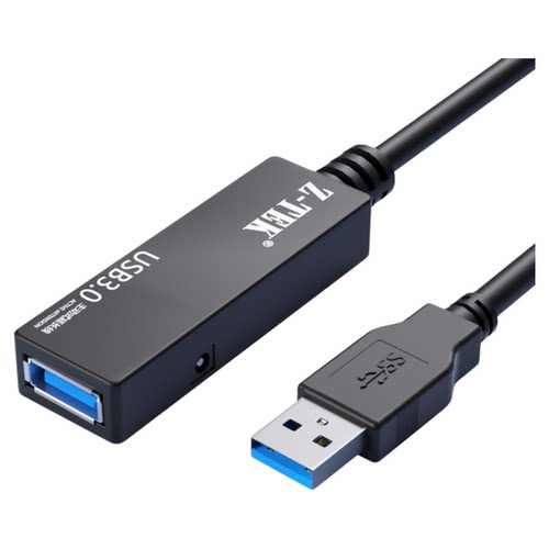 Z-TEK力特usb3.0延长线带电源信号放大器视频会议摄像头监控直播