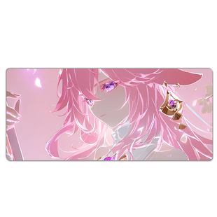 鼠标垫超大号二次元动漫电脑桌面垫子办公电竞高级感线条滑鼠垫