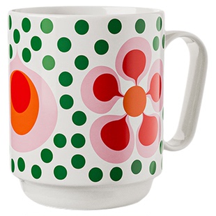 瑞典Design House小鸟陶瓷马克杯咖啡杯子联名款Birds1967嬉皮士