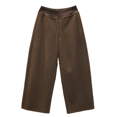 木子理想胖mm大码高腰针织毛呢裤