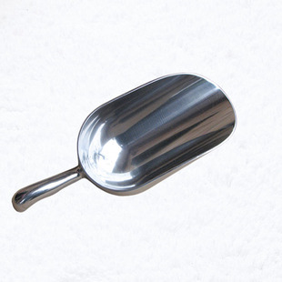 加厚不锈钢饲料铲料瓢添料斗铝饲料勺铲料斗鸡猪饲料勺加料铲撮瓢