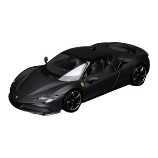 比美高1:24法拉利SF90仿真合金汽车模型拉法车模488跑车玩具摆件