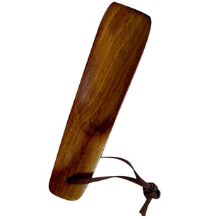 复古家用迷你木头鞋拔子小巧提鞋器短柄鞋扒实木鞋抽皮鞋穿鞋神器