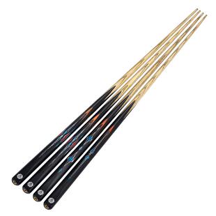 奥秘台球杆海神1九球追分斯诺克小头杆中式黑八桌球杆进化者中头