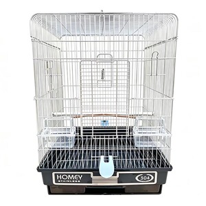 hokapet新品小鸟笼不锈钢鹦鹉笼