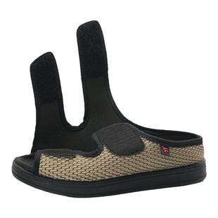 加肥加大魔术贴宽松脚肿鞋拇指外翻凉鞋宽肥糖尿足鞋术后康复拖鞋