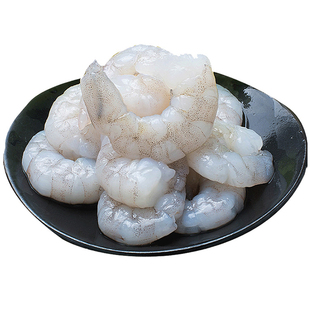 虾仁鲜冻无冰衣特大号速冻青虾仁去虾线海鲜冷冻白虾仁商用包邮