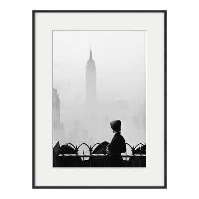 复古怀旧黑白摄影装饰画酒店挂画