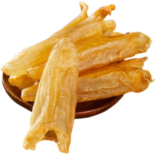 黄花胶干货鱼胶野生正品陈年黄花筒老胶鱼肚补品礼盒非即食鸡汤料