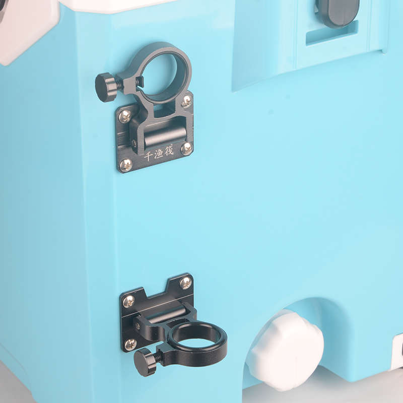 千渔筏铝镁合金钓箱伞架折叠安装免拆卸配件分体式渔具支架台钓架