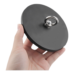 包胶挂钩磁铁圆眼挂钩强磁吊环强力磁铁不伤车漆固定帐篷厂家直销