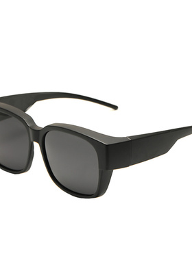 近视套镜偏光防紫外线墨镜