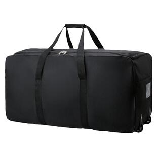 大容量防水行李袋搬家打包收纳袋学生住校装棉被带轮子加厚牛津包