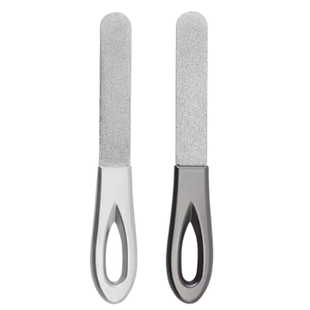 指甲锉刀不锈钢双面磨甲器打磨修型美甲工具高档指甲锉条打磨条锉