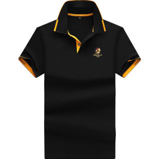 大牌男装正品保罗POLO衫男士短袖t恤高档品牌衣服翻领港风名牌潮t