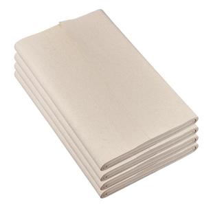 加厚长纤维麻纸白色仿古色四尺六尺条屏三分熟国画写意画国展书法专用创作投稿比赛作品纸手工复古