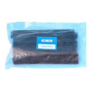 扁形异型号码管 黑白配线标志靶 大尺寸电缆连接支撑条MS65-200MM