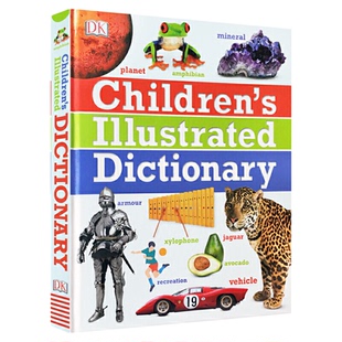 DK儿童图解英语词典 英文原版 DK Children's Illustrated Dictionary 小学生英语5000词汇 英语工具书 搭DK1000个英语常用词词典