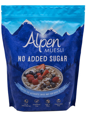 Alpen水果坚果燕麦片即食谷物