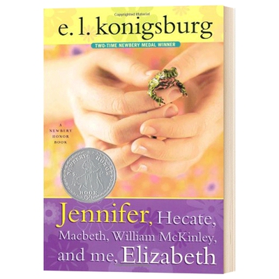 小巫婆求仙记 英文原版小说 Jennifer Hecate Macbeth William McKinley and Me Elizabeth 纽伯瑞银奖 英文版进口原版英语书籍