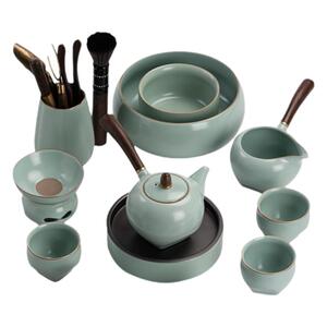 套装茶具瓷韵东方汝瓷高档