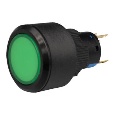 塑料平头超薄复位自锁按钮