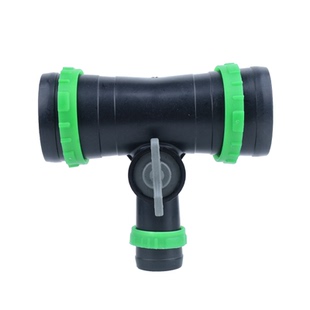 1寸微喷带直接N80直通三通喷灌管接头喷水带开关2寸转1寸四通阀门