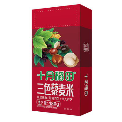 十月稻田三色藜麦480g