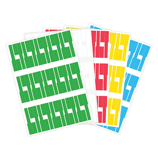 友森网线标签贴纸p型电线分类线缆整理彩色a4卷式打印机耐撕充电线插头usb数据钥匙刀标记号便利贴不干胶防水