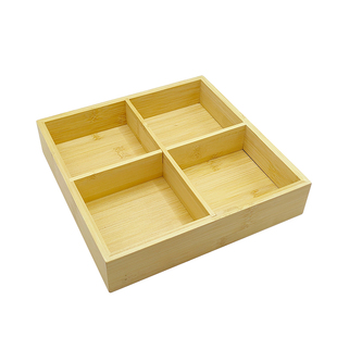 九宫格托盘零食分格盘家用干果盘水果点心盒拼盘火锅配菜摆件盘子