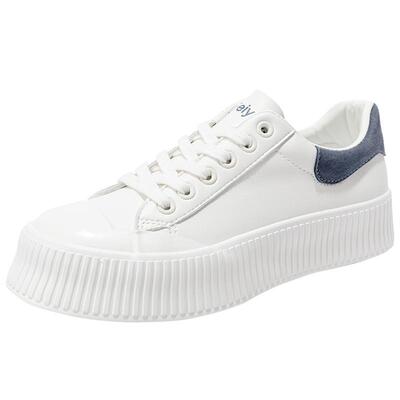 飞跃厚底增高百搭小白鞋