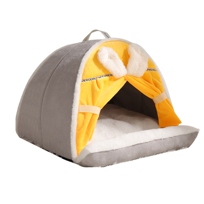 猫窝冬天保暖四季通用封闭式猫别墅房子帐篷全可拆洗宠物用品狗窝
